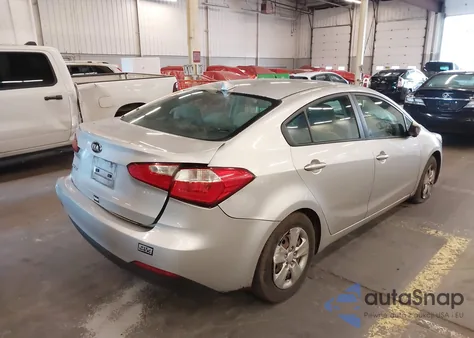 2015 Kia Forte Lx из США, поврежденный, VIN KNAFX4A63F5313472